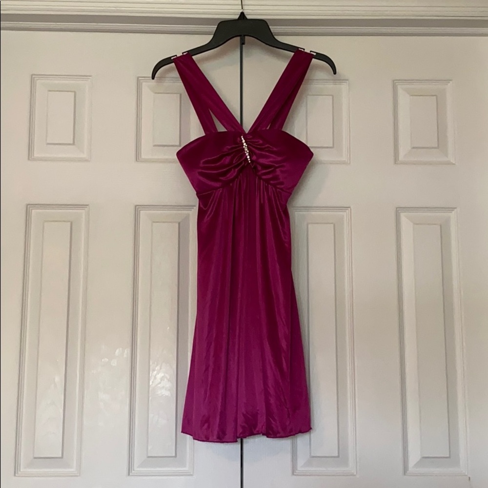 Magenta Party Dress